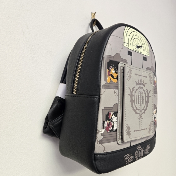 Loungefly Disney The Hollywood Tower of Tower Hotel Mickey and Friends Backpack - Picture 8 of 13